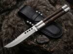 D2 Tool Steel Filipino Balisongs Butterfly Stainless Steel Rose Wood Inserts Black Mamba Knives World Class Knives | BMK-469