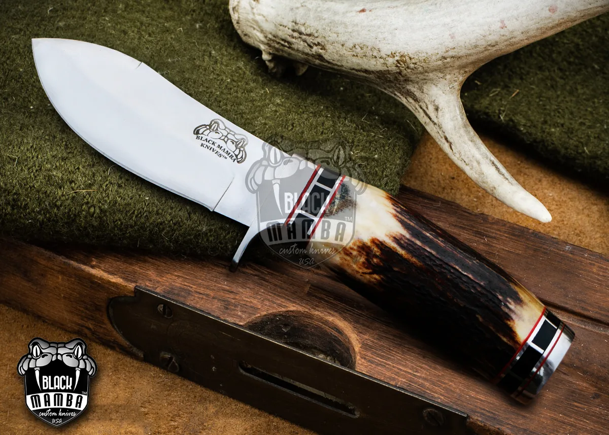 Persian Yuma Black - 440C Steel Hunting Knife, 9″ Overall - view 2