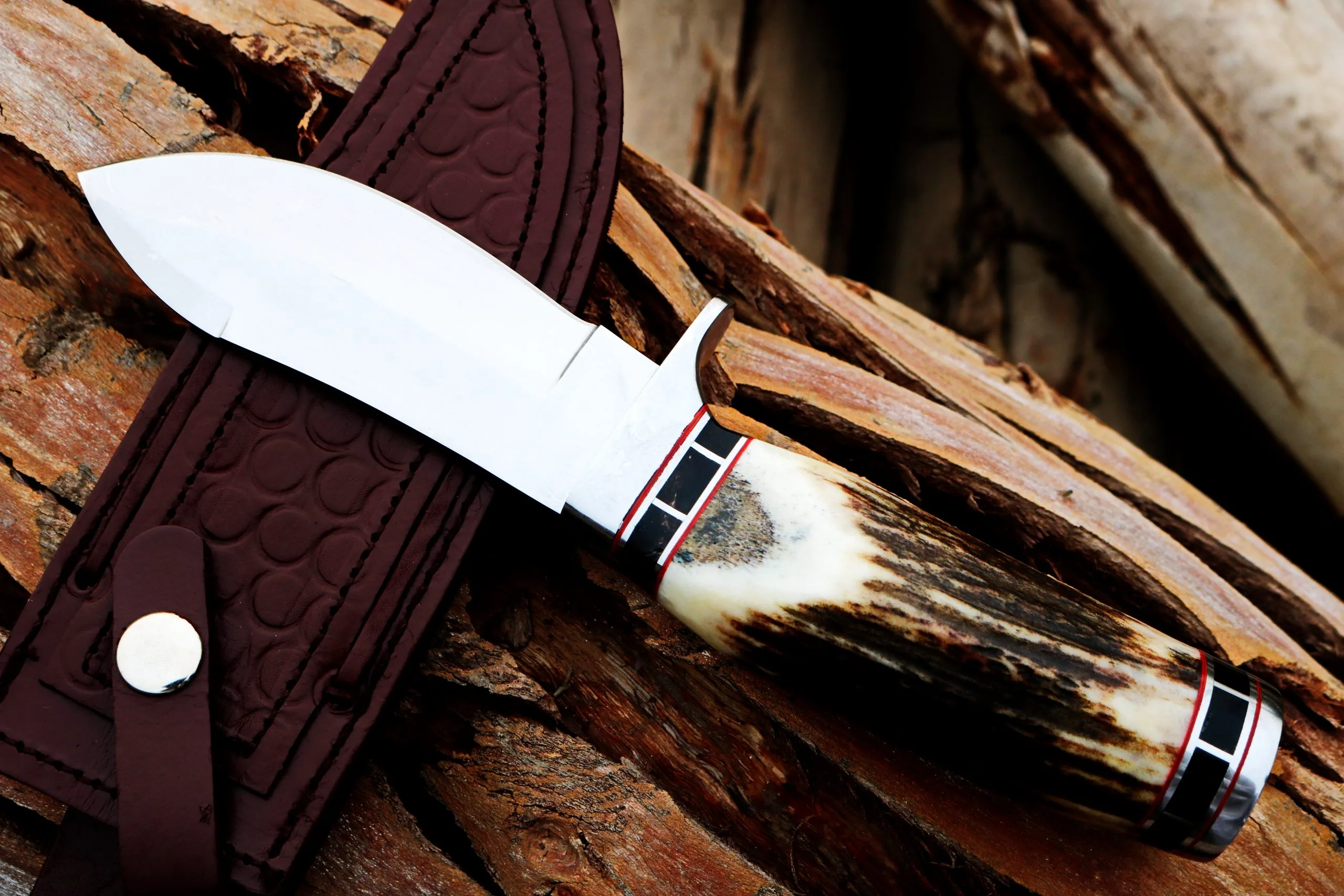 Persian Yuma Black - 440C Steel Hunting Knife, 9″ Overall - view 5