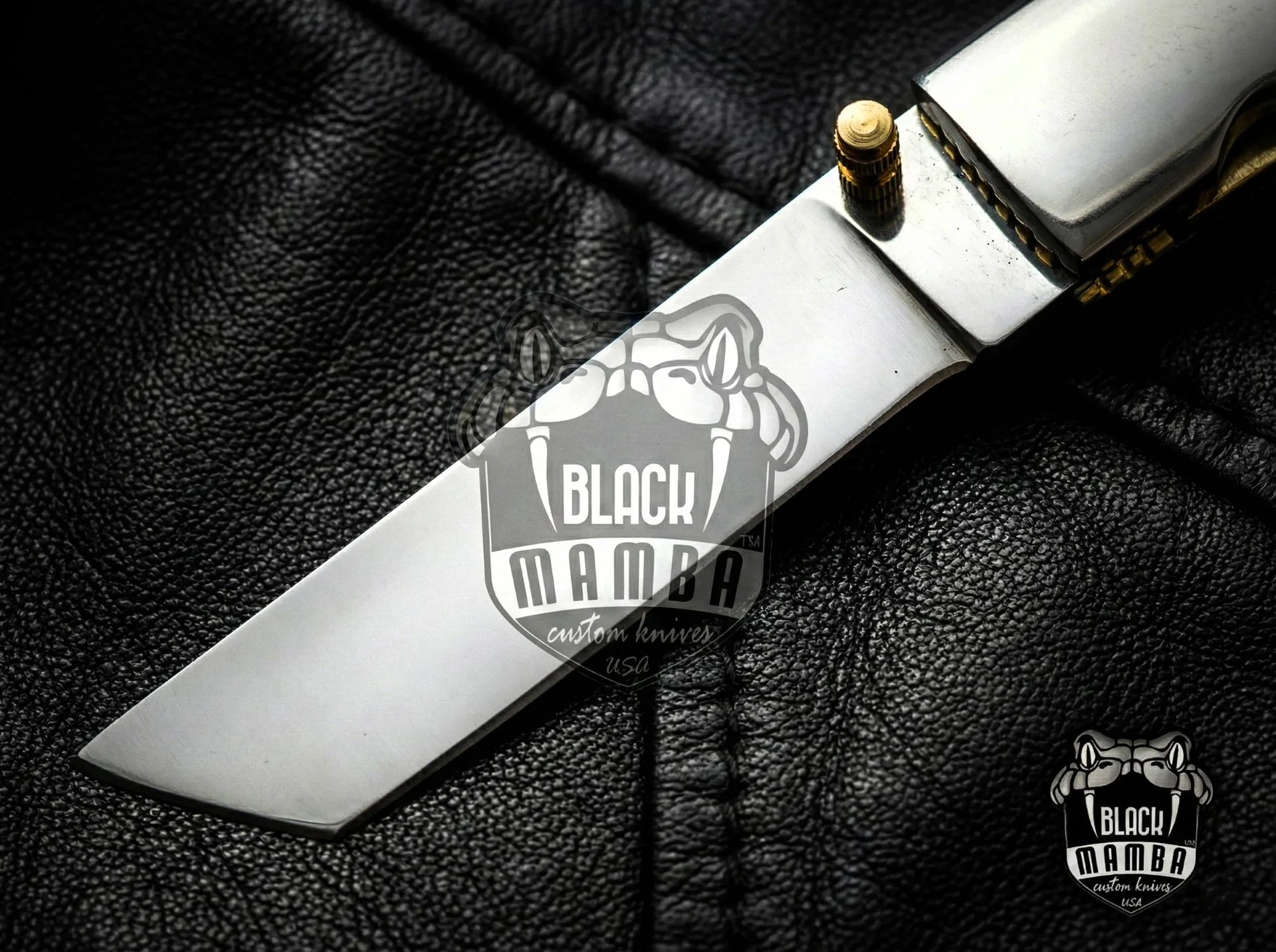 Black Scorpion - 440C Steel Folding Pocket Knife, 8″ Overall, Wenge Handle - view 10