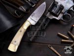 Bmk-174 Camel 440c Knife 8 in Long 3.5 in Blade 8.4 Ounce Mirror Polished Skinner Knife with Camel Bone Handle Hand Made World Class KnivesUSA Made
