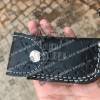 BLACK MAMBA KNIVES BMK-120 Fallen 3 Inches Blade Damascus folding Pocket Knife Hunting tool USA Made - Image 3