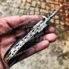 BLACK MAMBA KNIVES BMK-120 Fallen 3 Inches Blade Damascus folding Pocket Knife Hunting tool USA Made - Image 4