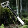 Bmk-800 Black kite 18 Inches Long 7 inches Head Damascus Tomahawk Axe Multi Purpose Axe black mamba knives