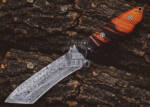 Aokigahara Tanto – Damascus Hunting Knife, 12″ Overall