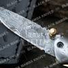 BLACK MAMBA KNIVES BMK-120 Fallen 3 Inches Blade Damascus folding Pocket Knife Hunting tool USA Made - Image 7