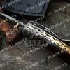 BLACK MAMBA KNIVES BMK-120 Fallen 3 Inches Blade Damascus folding Pocket Knife Hunting tool USA Made - Image 10