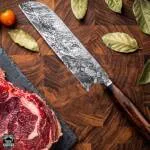 Brown Trout Chef - Damascus Chef Knife, 13.5″ Overall