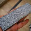 Damascus Mosaic pattern Billet bar 5 mm thick 12 inches long 1.5 inches wide Black Mamba billets