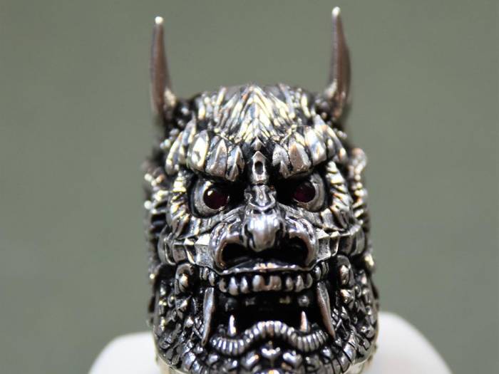 The Akuma Japanese devil Ring