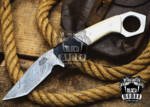 Bmk-159 octopus Damascus Karambit Knife 8.7 Inches Long 3.6 Inches Blade 4.2 Ounce Damascus Fixed Blade Hunting Knife Karambit Knife Damascus Steel Hand Made World Class Knives USA Made
