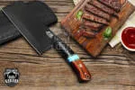 African Buffalo - 440C Steel Cleaver, 12″ Overall