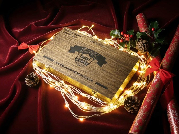 BMK-676 Serpent's Kiss Handmade Damascus Pocket Knife With | Sea Shell Handle | Damascus Bolster & Leather Sheath Camping ,Hunting , Christmas Gift & Him - Image 6