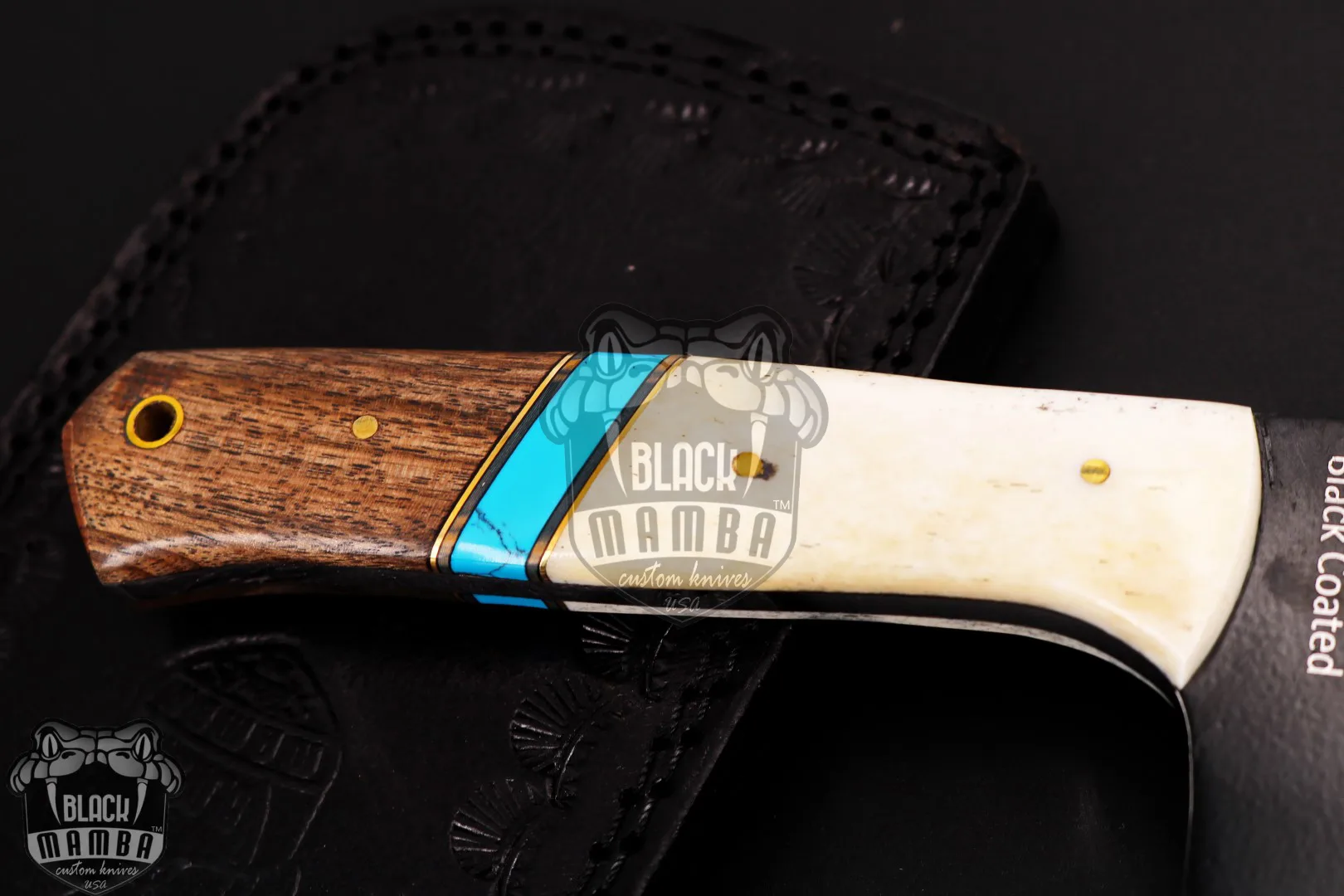 Qinling Panda - 440C Steel Cleaver, 12″ Overall - view 9