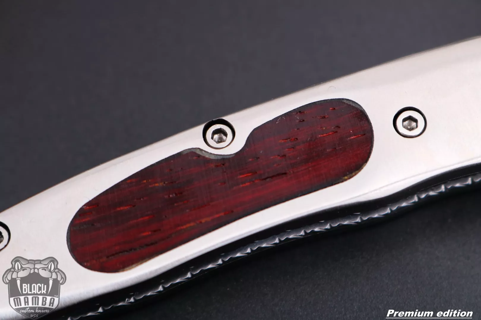 Athena - Damascus Folding Pocket Knife, 6″ Overall - view 7