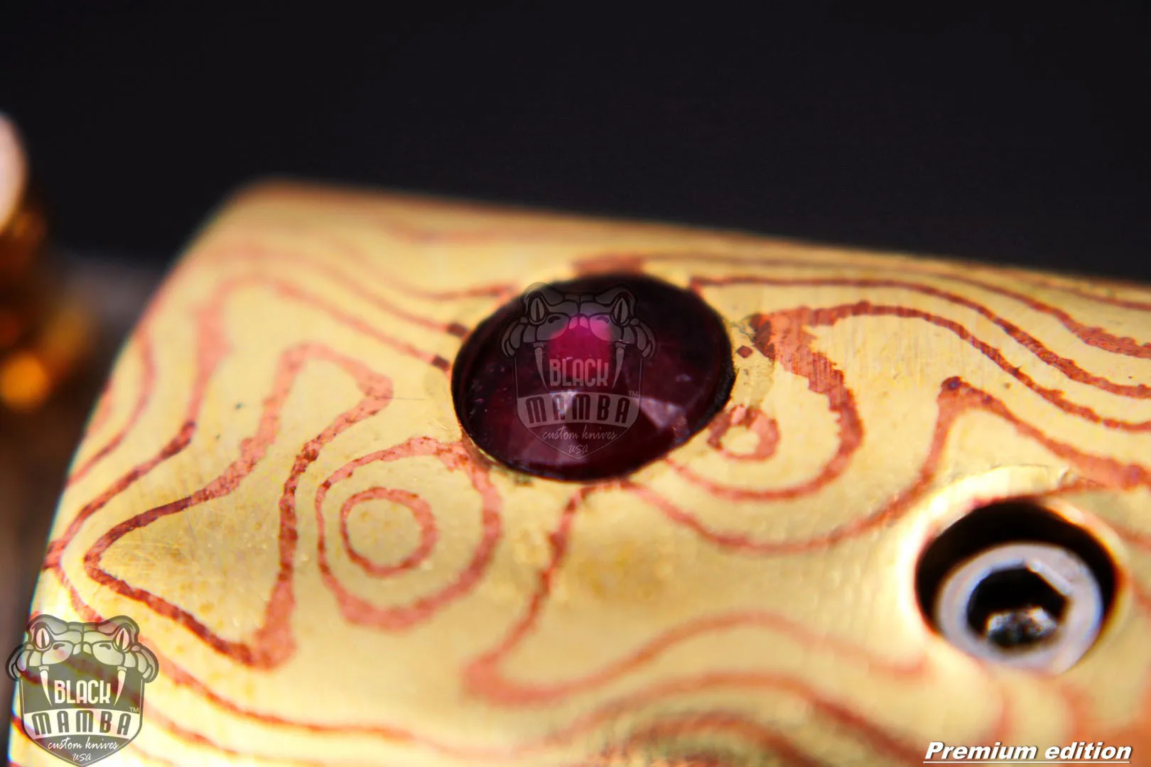 Ares - Damascus Folding Pocket Knife - view 3