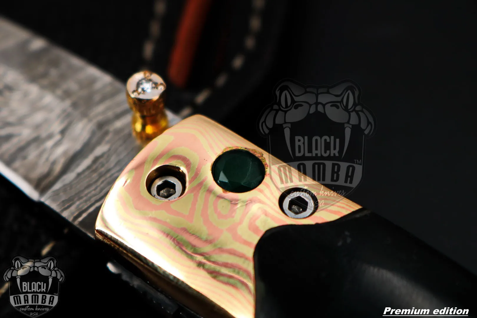 Mnemosyne - Damascus Folding Pocket Knife - view 8