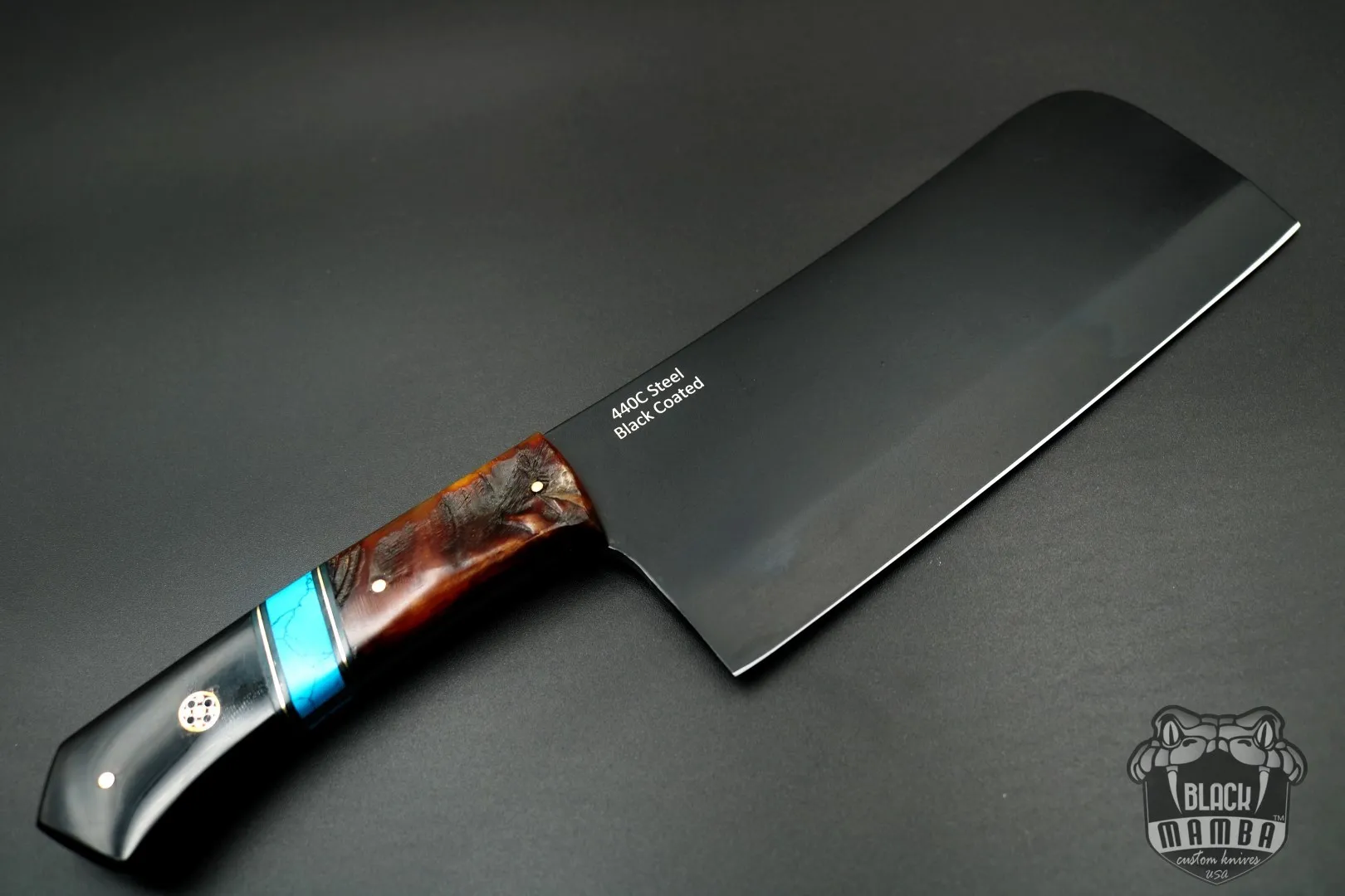 Black Panther - 440C Steel Cleaver, 12″ Overall | BMK-702 - view 4