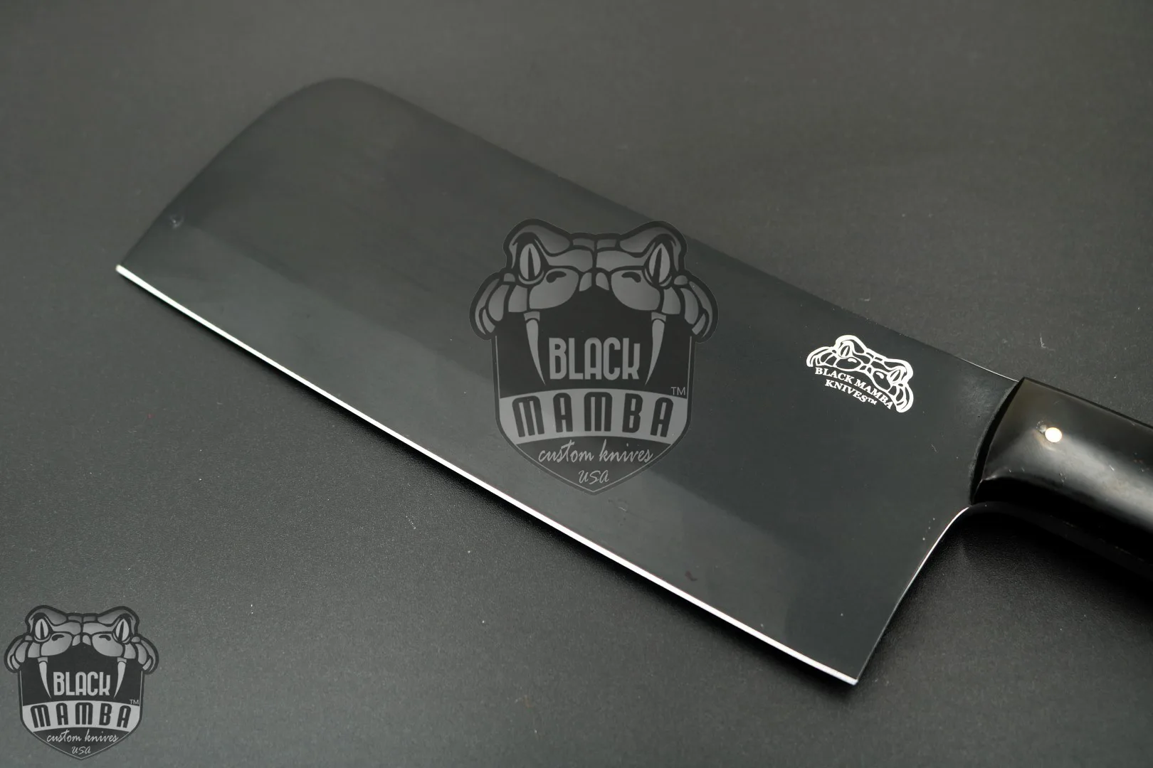 African Buffalo - 440C Steel Cleaver, 12″ Overall - view 3