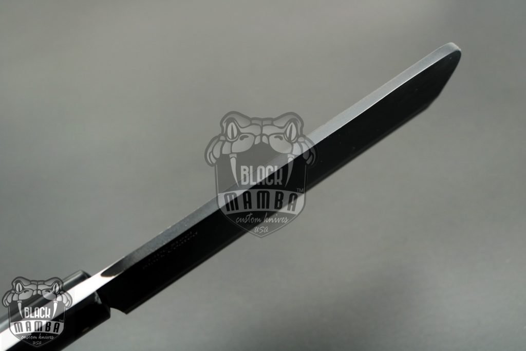 Bmk-628 African Buffalo 12 Inches Long 7 Inches Blade 16.5 Ounce 440c stainless steel Black Coated Chef Cleaver Knife Hand Made Black Mamba Knives - Image 6