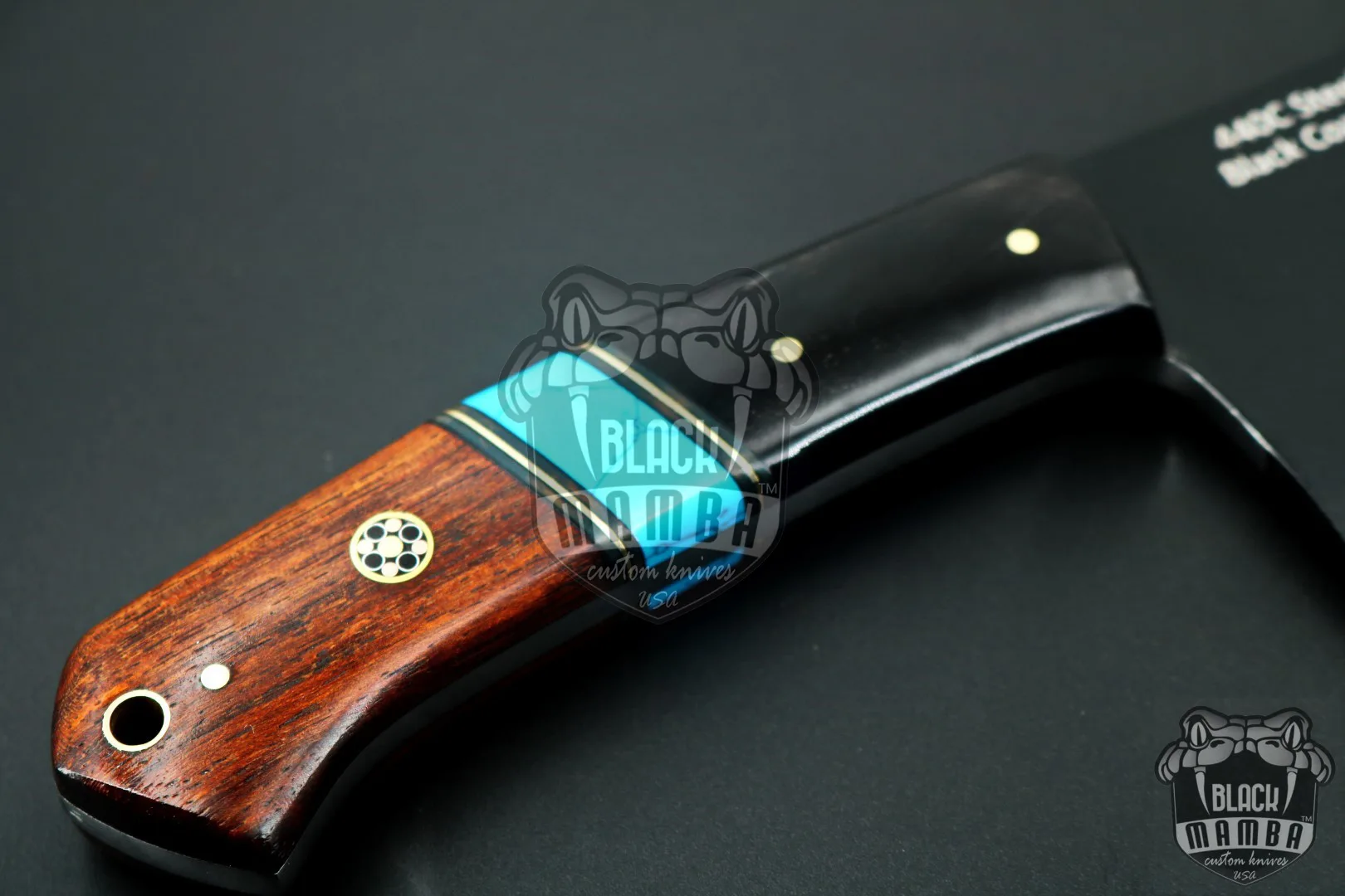 African Buffalo - 440C Steel Cleaver, 12″ Overall - view 7
