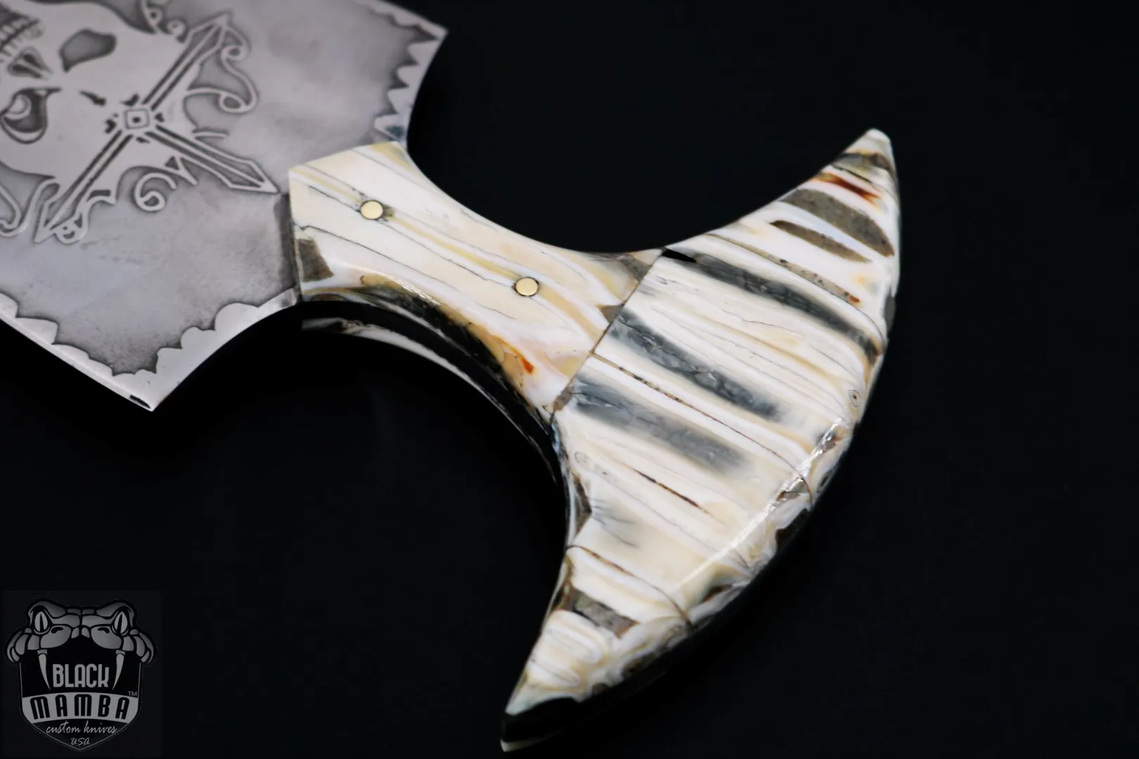 Kippah - D2 Push Dagger, 4″ Blade - view 8