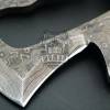 Bmk-800 Black kite 18 Inches Long 7 inches Head Damascus Tomahawk Axe Multi Purpose Axe black mamba knives - Image 7