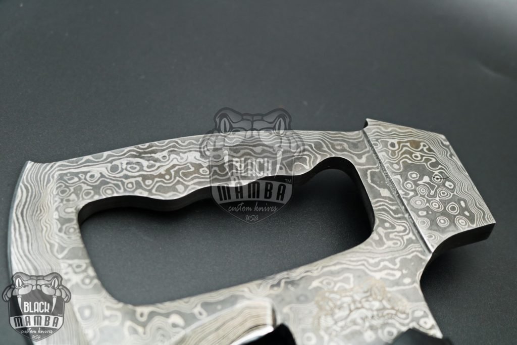 Bmk-800 Black kite 18 Inches Long 7 inches Head Damascus Tomahawk Axe Multi Purpose Axe black mamba knives - Image 8
