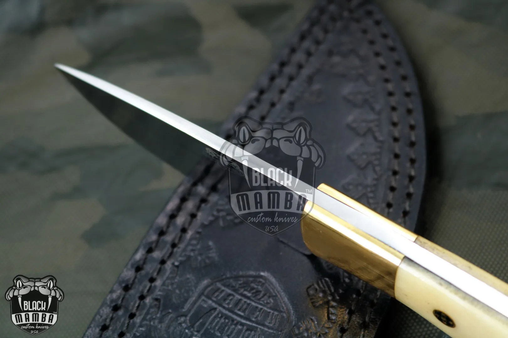 Camel - 440C Steel Skinning Knife, 8″ Overall - view 7