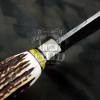 Bmk-177 Timber Rattlesnake Damascus Knife 11 Inches Long 6 Inches Blade 14 Ounce Damascus Hunting Fixed Blade Survival Knife Hand Made World Class Knives - Image 11