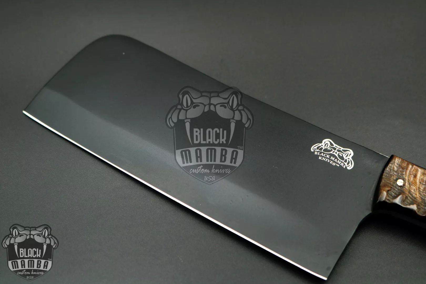 Black Panther - 440C Steel Cleaver, 12″ Overall | BMK-702-1 - view 2