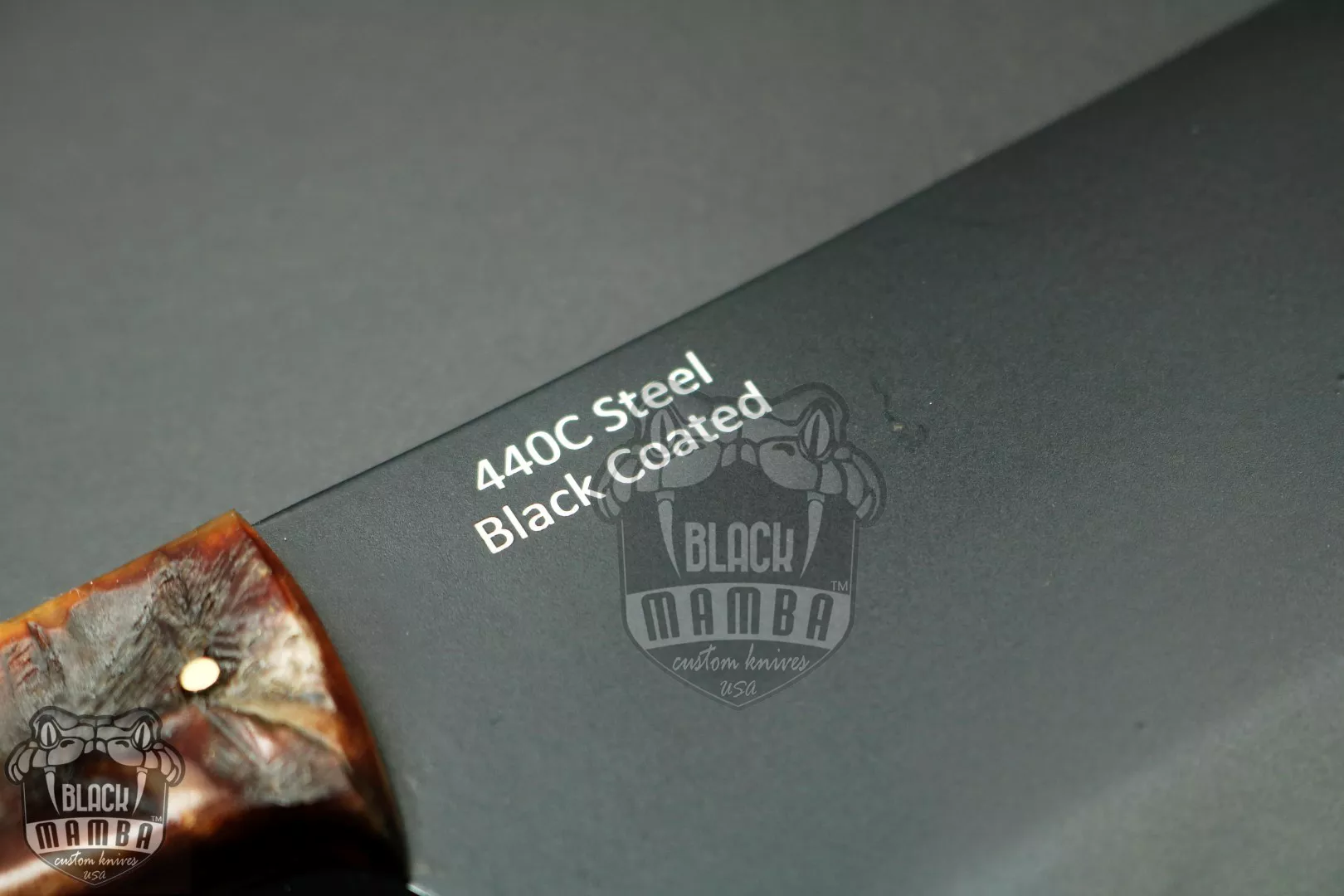 Black Panther - 440C Steel Cleaver, 12″ Overall | BMK-702-1 - view 5