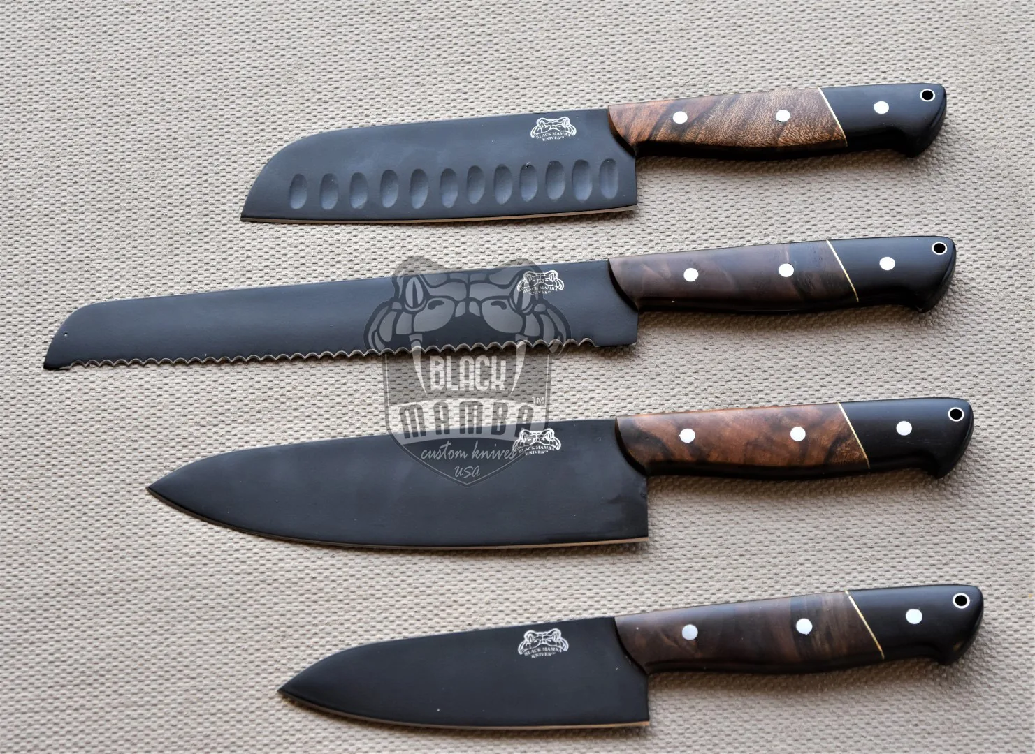 Black Cats - 440C Steel Cleaver - view 2