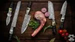 Snow Leopard Chef - Damascus Chef Knife