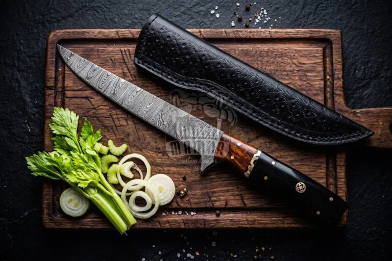 Shishamo Damascus Fillet Knife