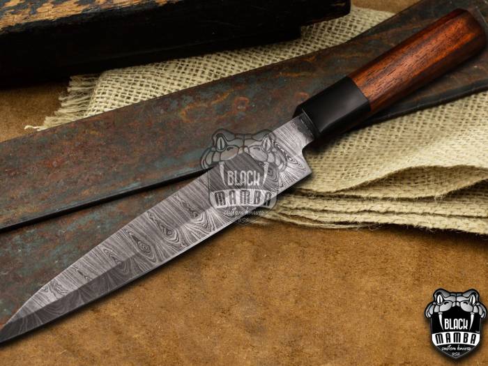 Bmk-715 Bonito Pro Kitchen Knife Damascus Utility Knife 7 Inch Damascus Chef's Knives Damascus Steel Sharp Paring Knife with Ergonomic Handle