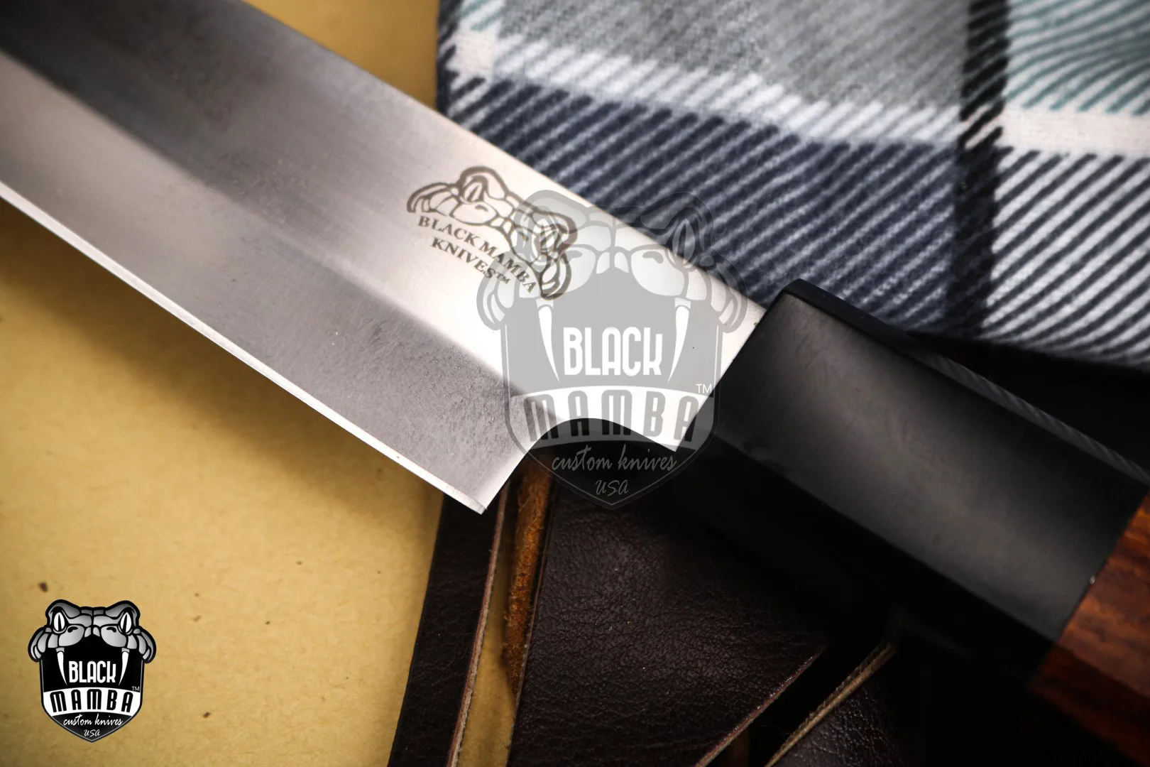 Unagi Pro Kitchen - Damascus Chef Knife - view 3