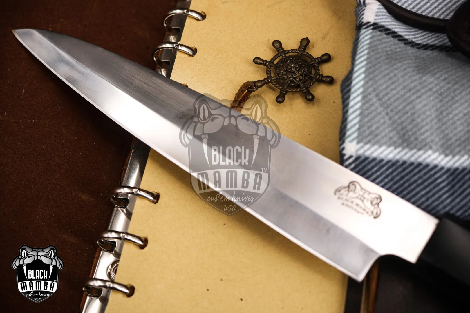 Unagi Pro Kitchen - Damascus Chef Knife - view 4
