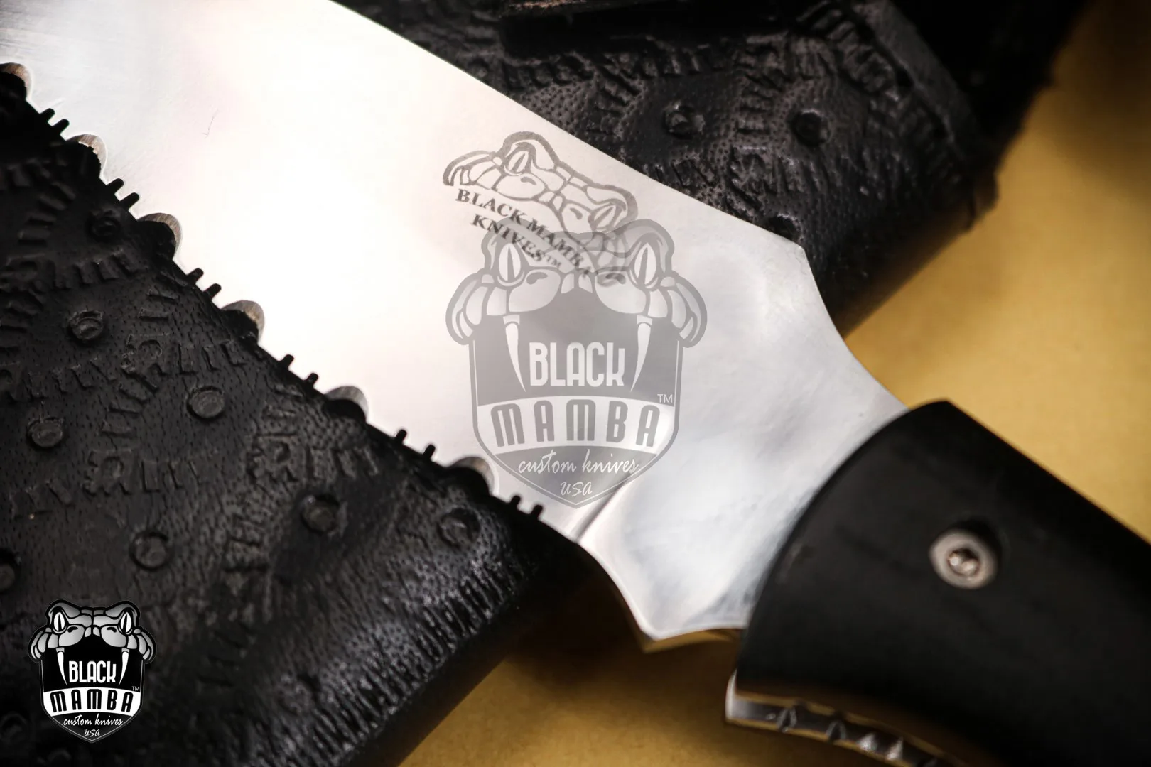 Tantilla - Damascus Folding Pocket Knife - view 6