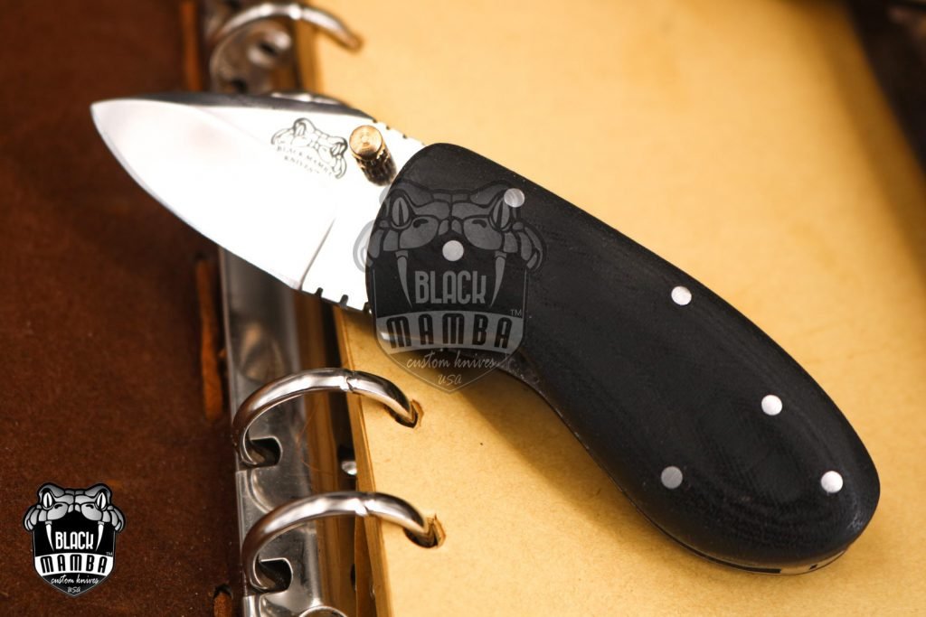 BMK-VG2 King Snake 3 Inches Closed Blade Knife VG10 Stainless Steel Folding Knife, Pocket Knife G10 Handle - Image 2