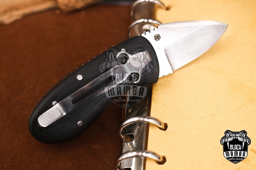 BMK-VG2 King Snake 3 Inches Closed Blade Knife VG10 Stainless Steel Folding Knife, Pocket Knife G10 Handle - Image 7