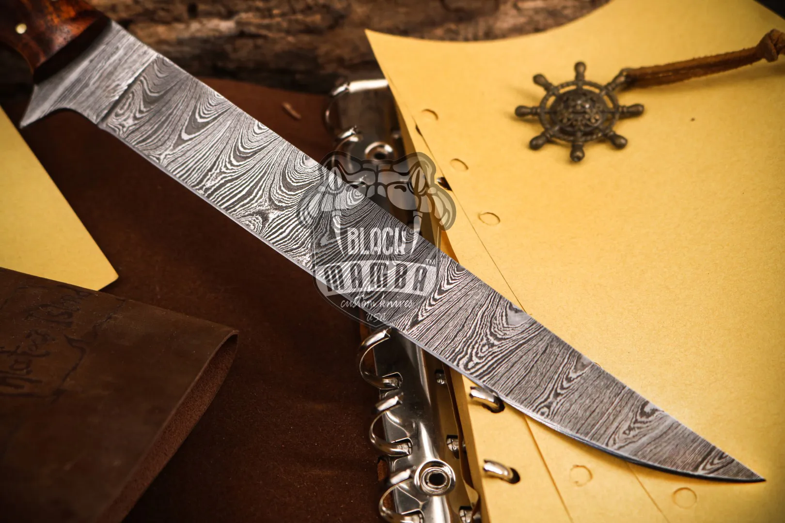 Shishamo - Damascus Chef Knife - view 5