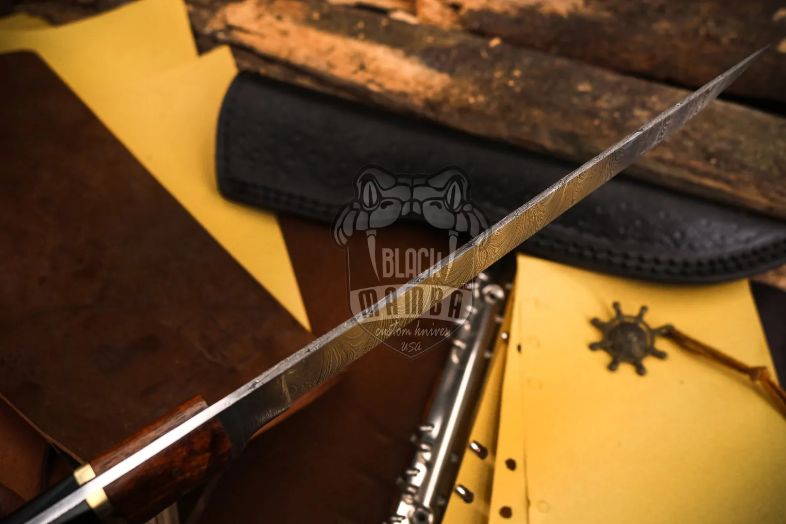 Shishamo - Damascus Chef Knife - view 9