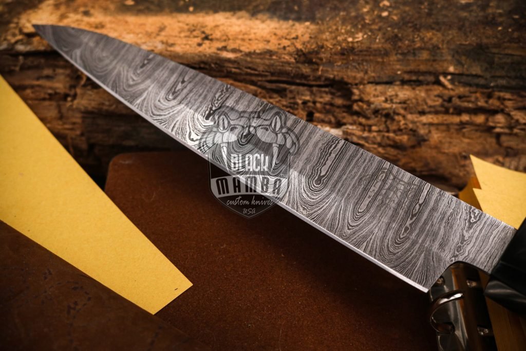 Bmk-715 Bonito Pro Kitchen Knife Damascus Utility Knife 7 Inch Damascus Chef's Knives Damascus Steel Sharp Paring Knife with Ergonomic Handle - Image 5
