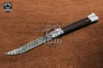 Filipino Balisong Butterfly Knife - Db-11 Damascus Balisong Butterfly & Original Traditional Filipino Butterfly Batanga & Handmade Steel