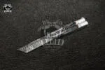 Filipino Balisong Butterfly Knife - Db-24 Damascus Balisong Butterfly & Beautiful Stag & Handmade Original Traditional Filipino Butterfly...