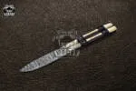 Filipino Balisong Butterfly Knife - Db-30 Damascus Balisong Butterfly & Beautiful Brass & Handmade Original Traditional Filipino Butterfl...
