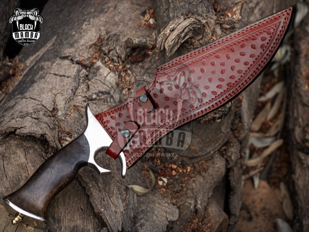 Bmk-UL-08 Boas High End Handmade Forged Steel Bowie Knife Hunting Knife 14 inches Blade Made in USA - Image 2
