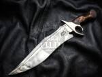 Bmk-UL-10 Brown Bear High End Handmade Forged Steel Bowie Knife Hunting Knife 14 inches Blade Made in USA