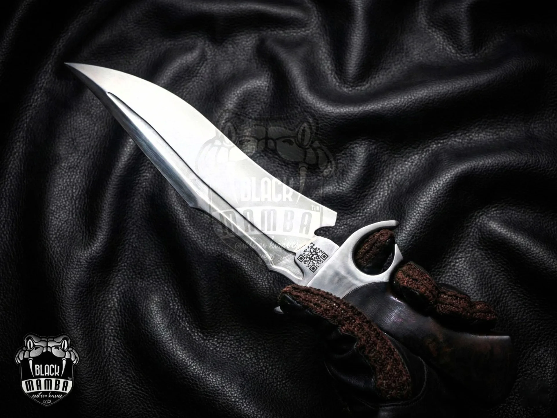 Bmk-UL-10 Brown Bear High End Handmade Forged Steel Bowie Knife Hunting Knife 14 Inches Blade Made in USA - view 10